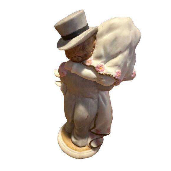 Vtg Lefton China The Christopher Collection Bride & Groom Figurine Wedding 1987 - Picture 4 of 11